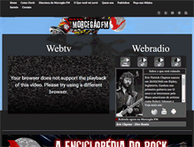 Tablet Screenshot of morcegaofm.com.br